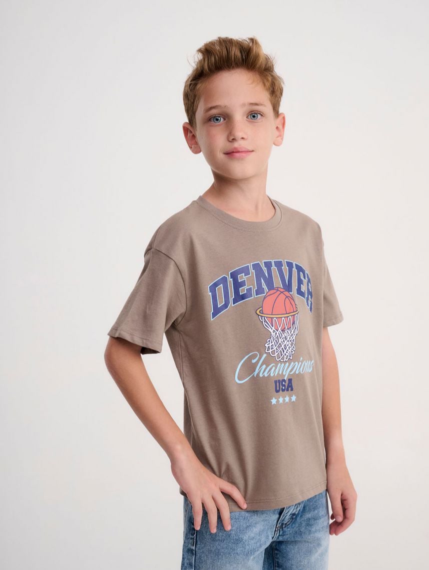 טי-שירט עם הדפס