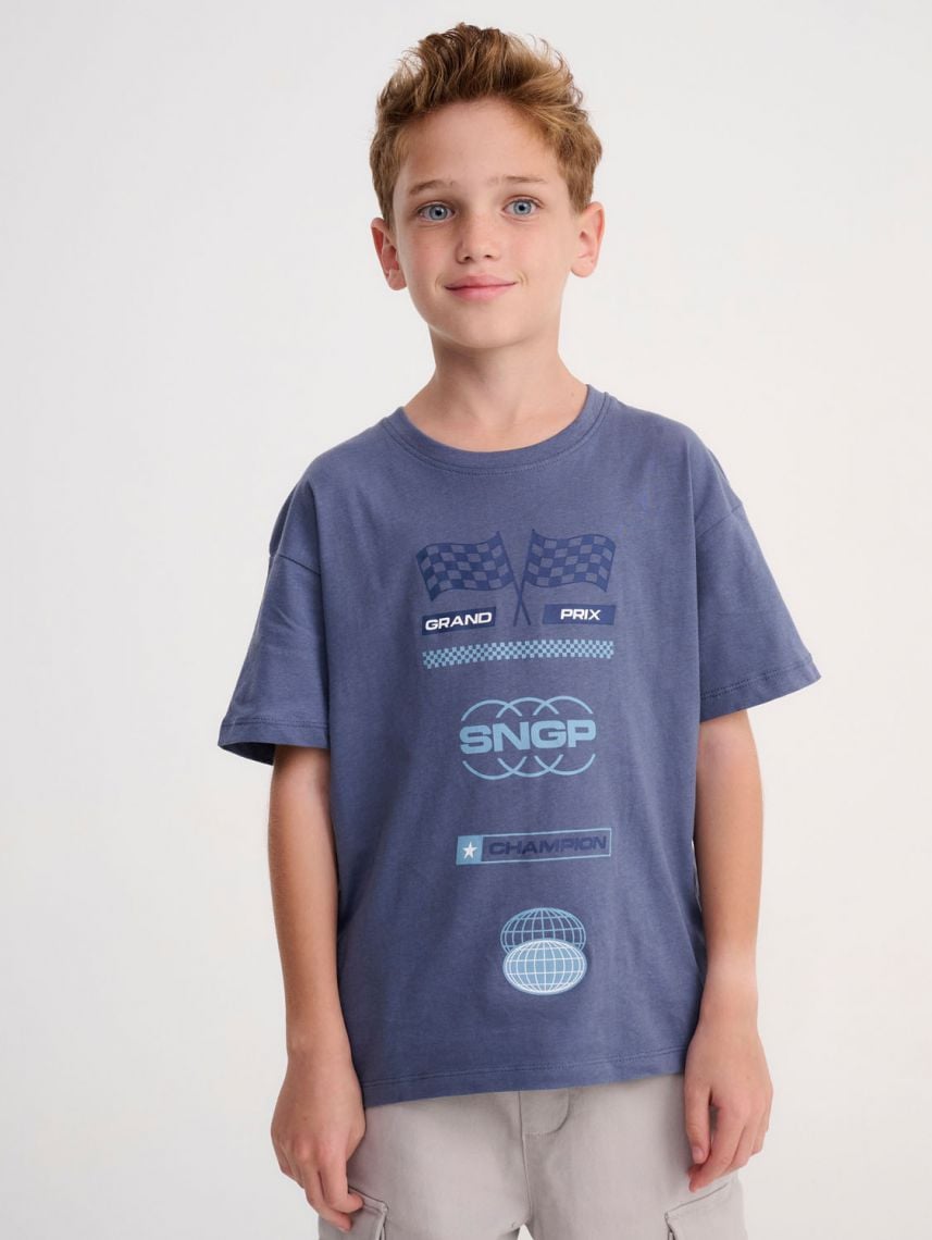 טי-שירט עם הדפס