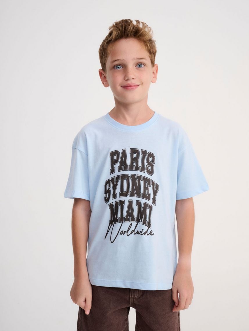 טי-שירט עם הדפס