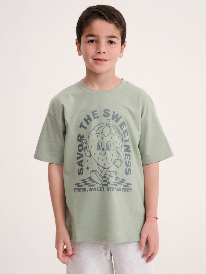 טי-שירט עם הדפס