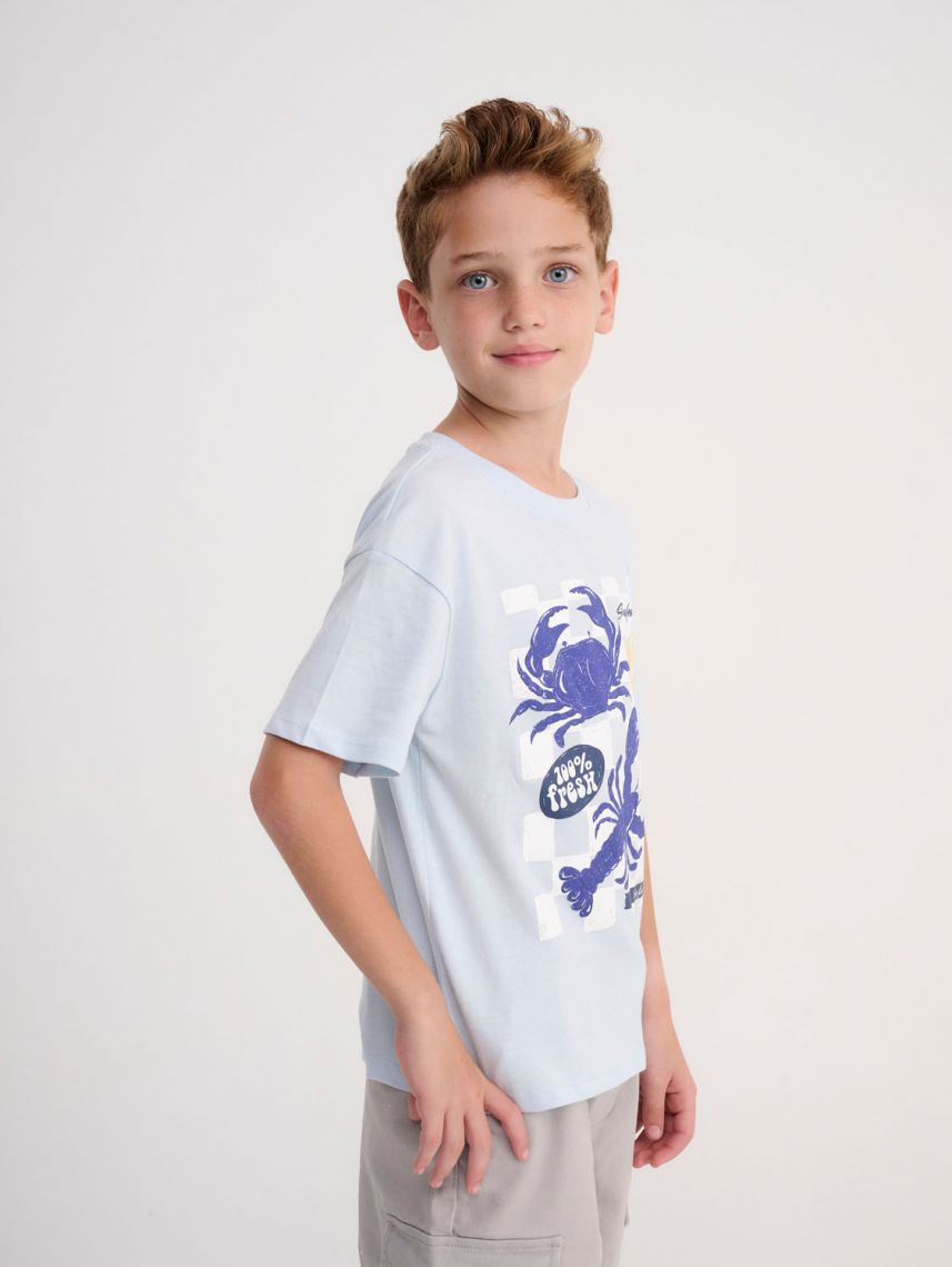 טי-שירט עם הדפס