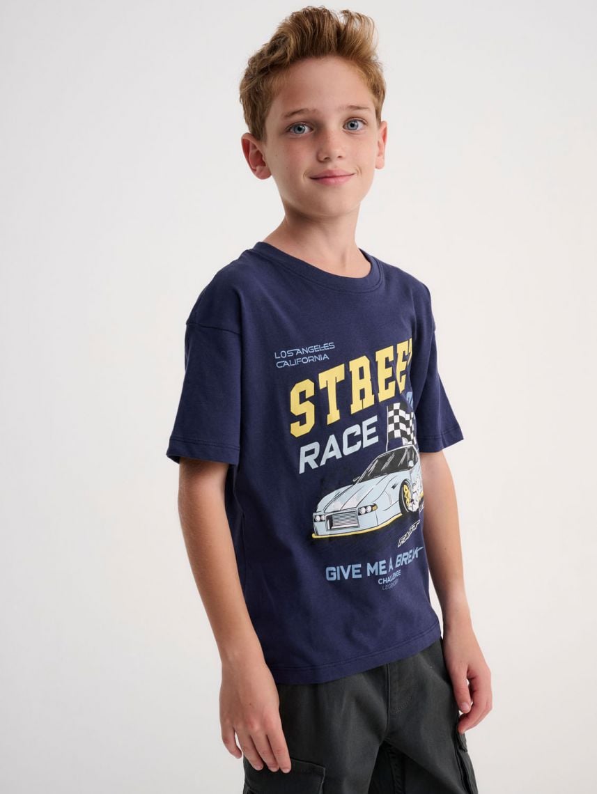 טי-שירט עם הדפס