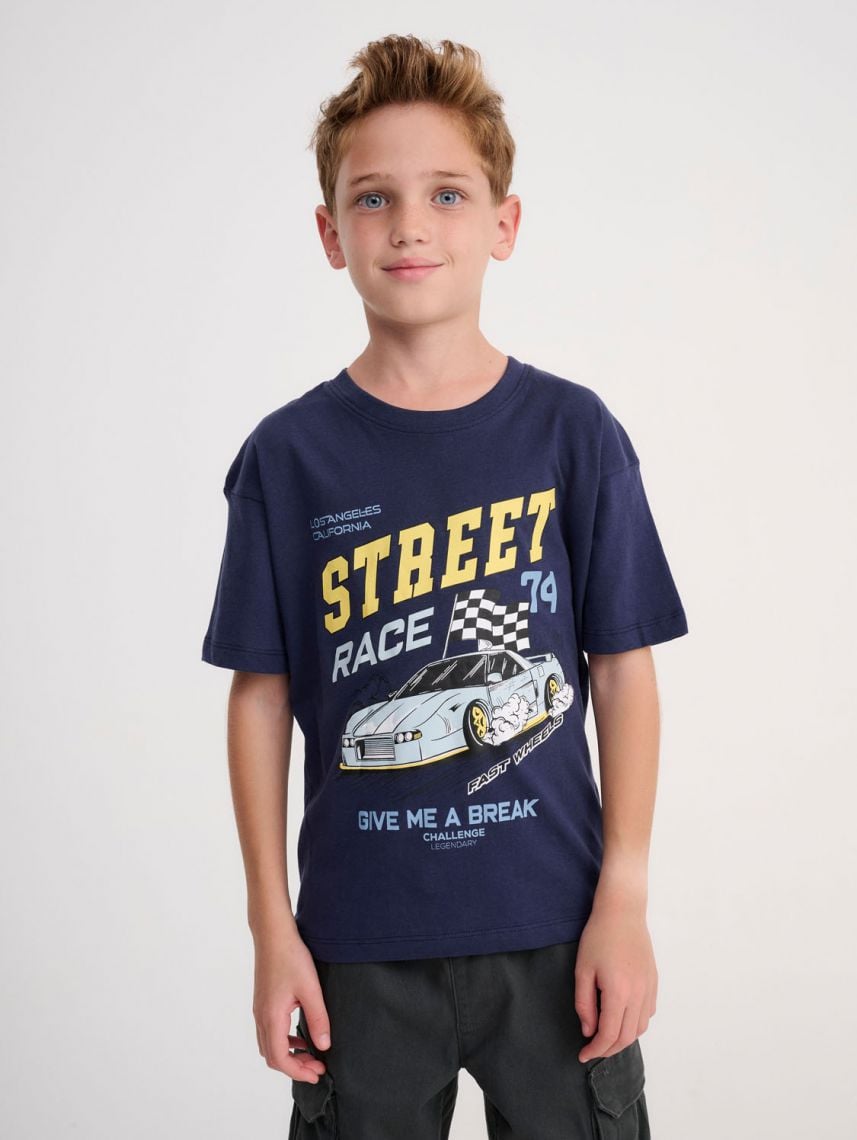 טי-שירט עם הדפס