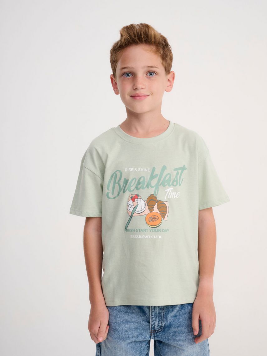 טי-שירט עם הדפס