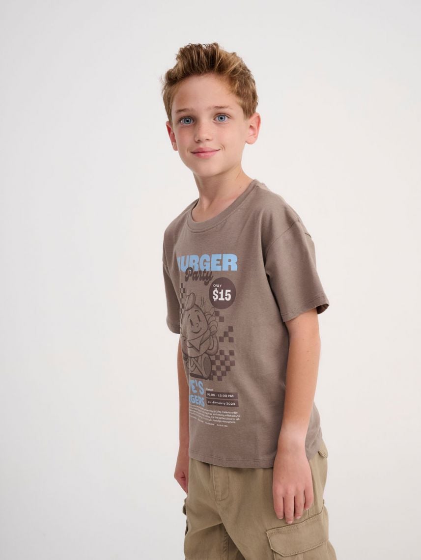 טי-שירט עם הדפס