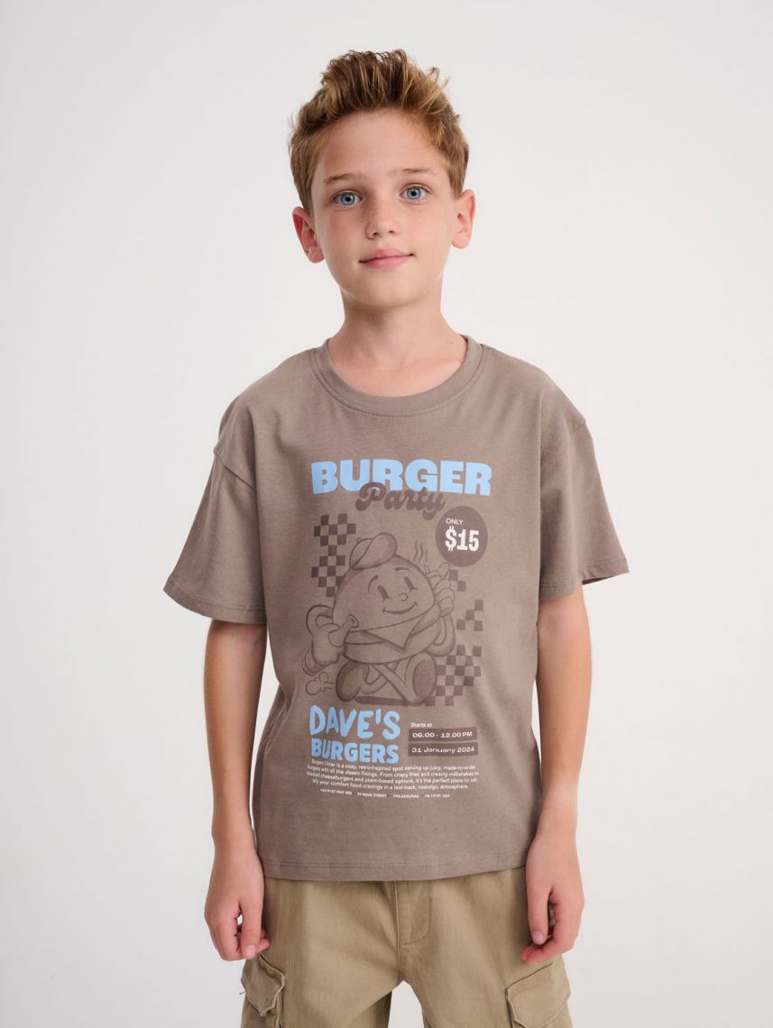 טי-שירט עם הדפס