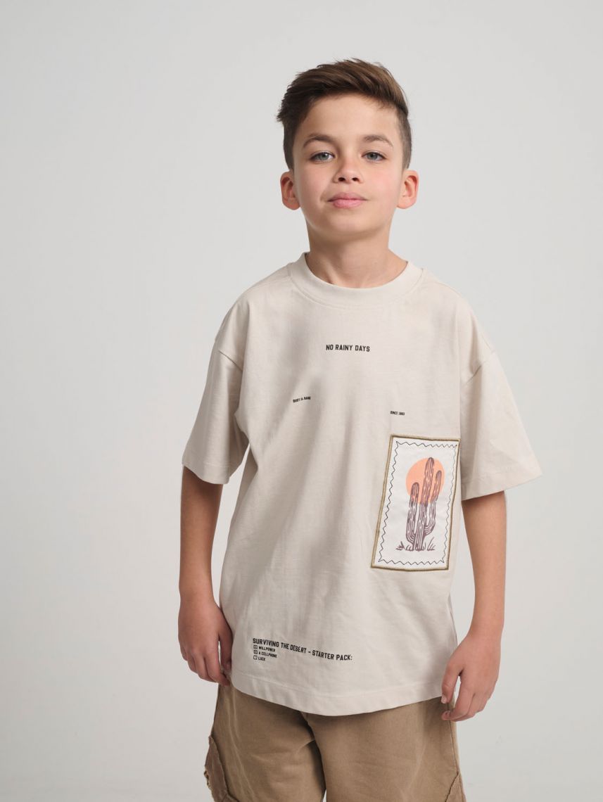 טי-שירט עם הדפס