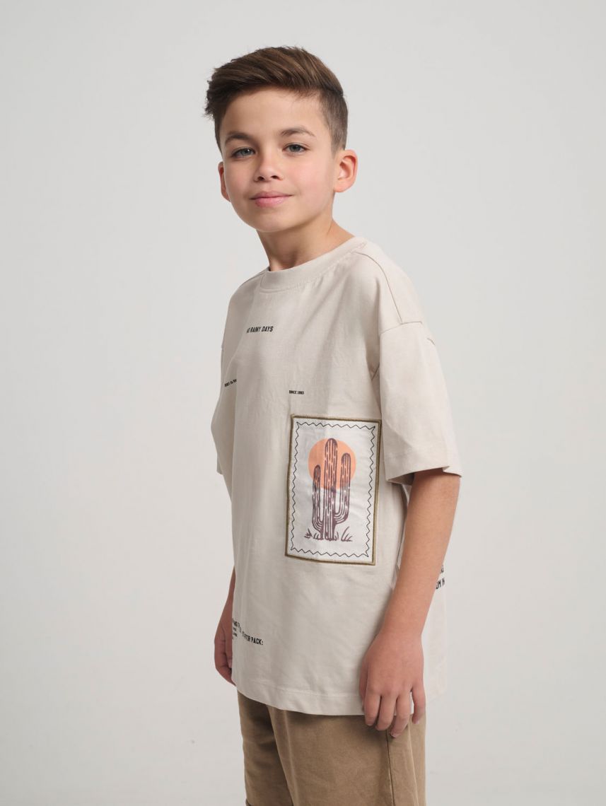 טי-שירט עם הדפס