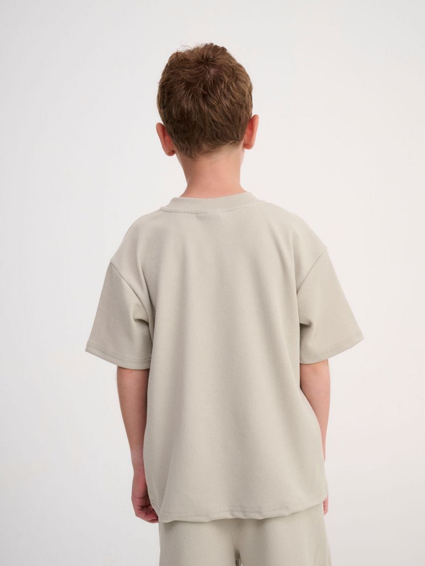 טי-שירט חלקה