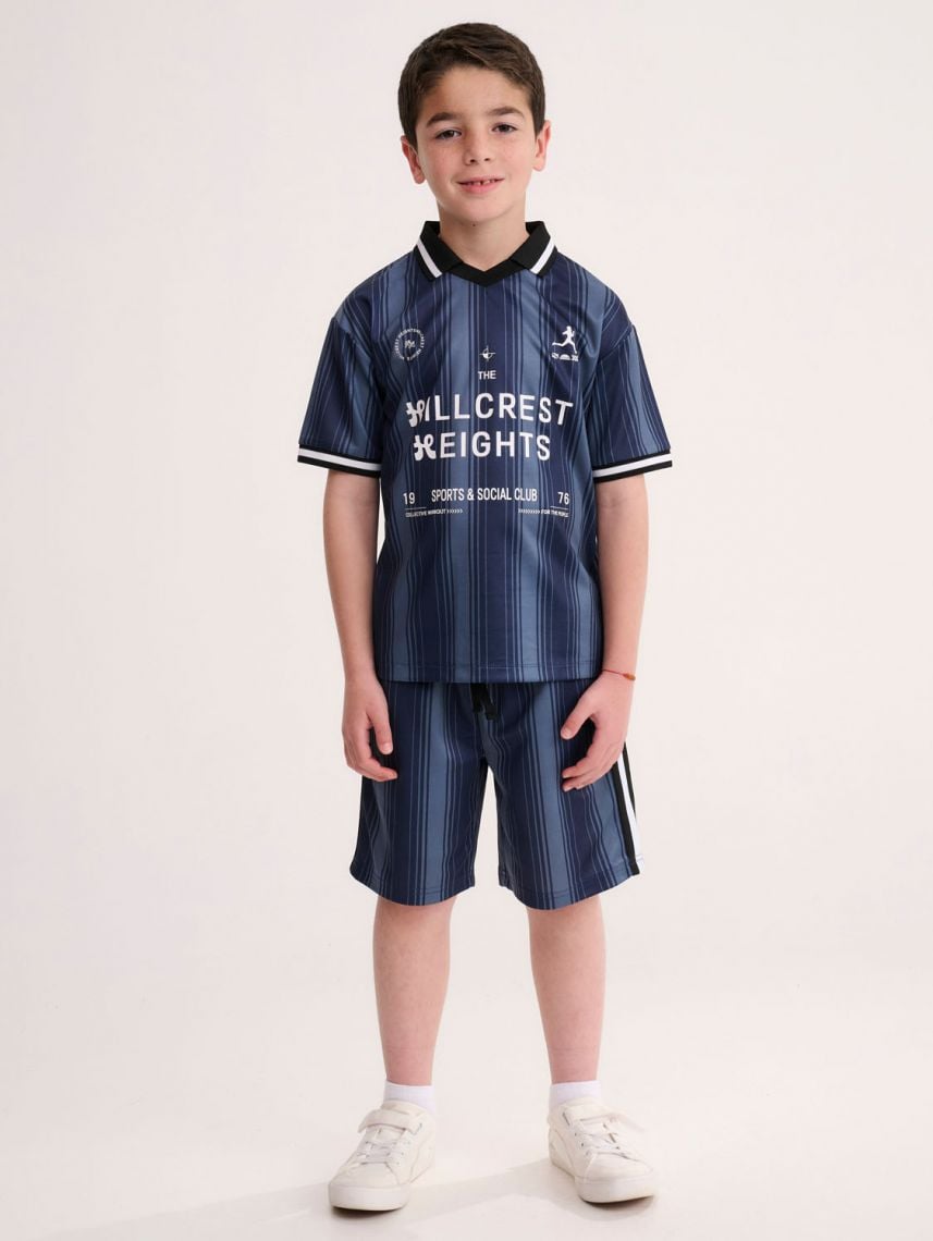 מכנסי אקטיב פסים קצרים