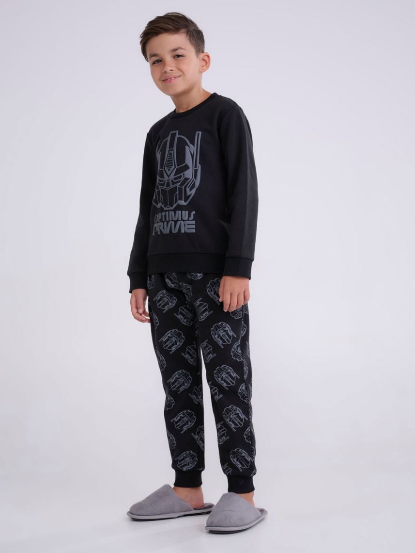 סט פיג’מת פוטר ארוכה | Transformers