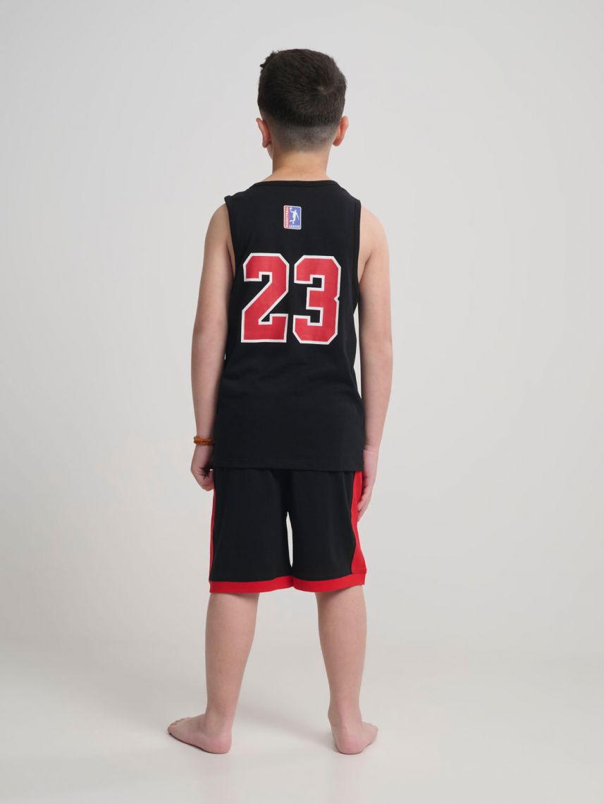 סט פיג’מה קצרה | Chicago