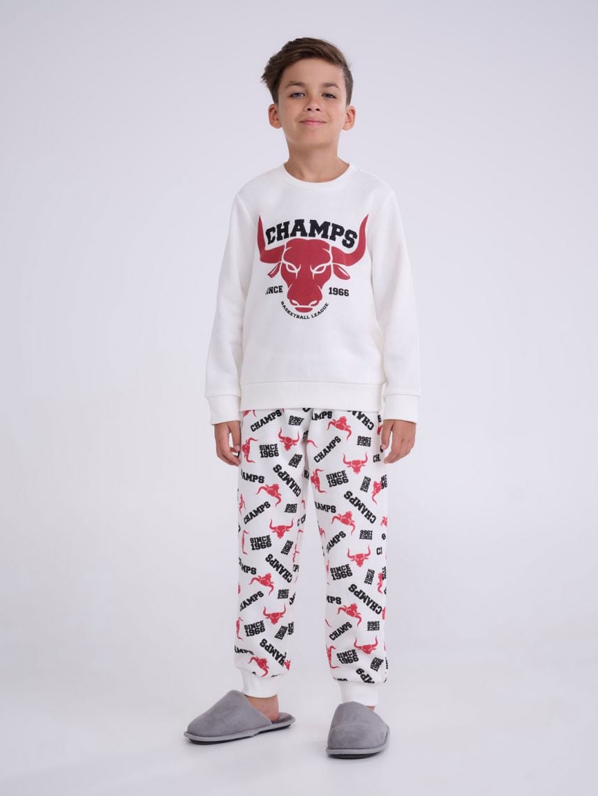 סט פיג’מת פוטר ארוכה