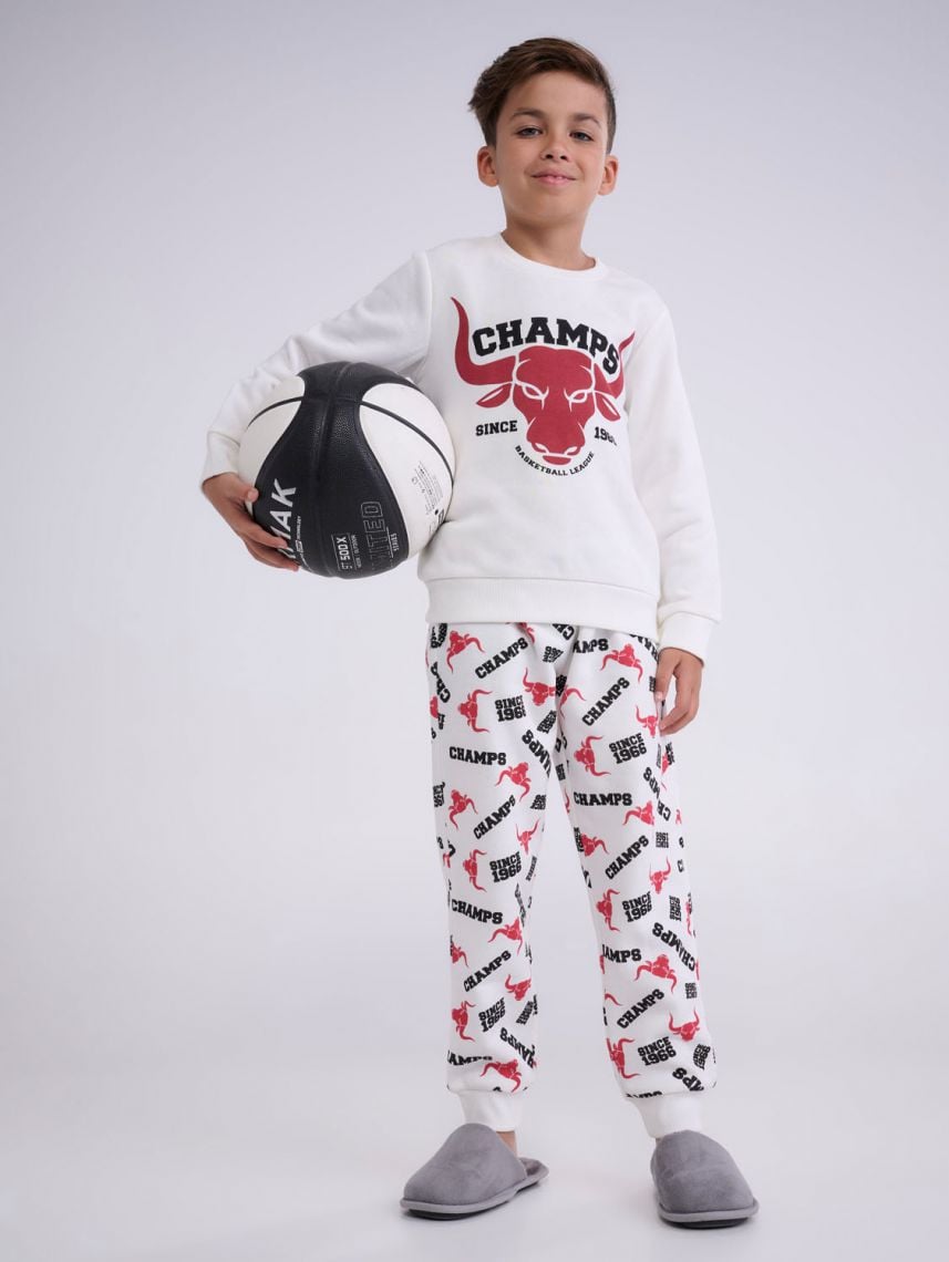 סט פיג’מת פוטר ארוכה