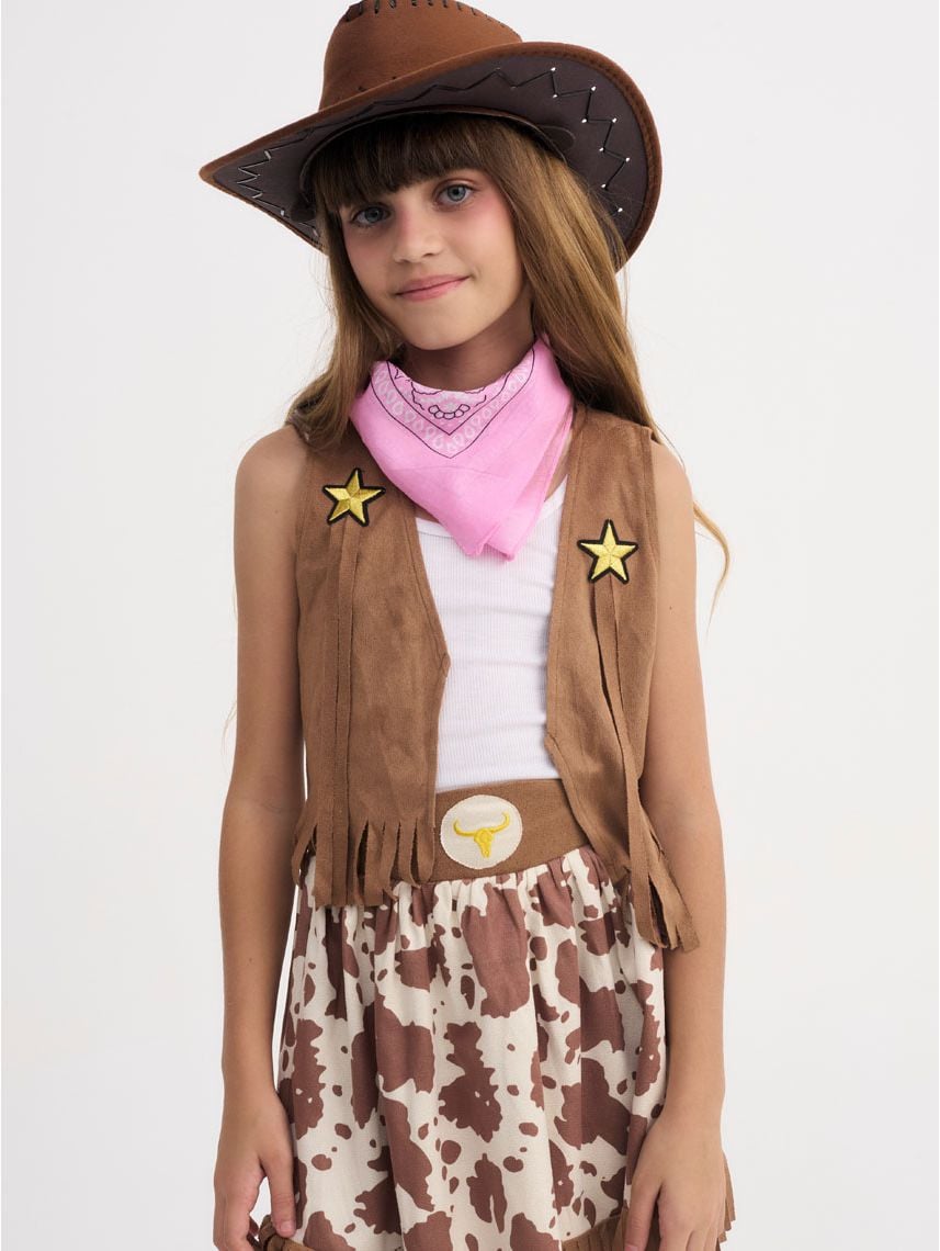 וסט לתחפושת קאוגירל