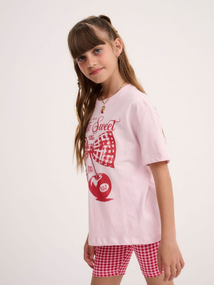 טי-שירט עם הדפס