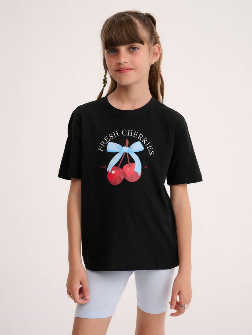 טי-שירט עם הדפס