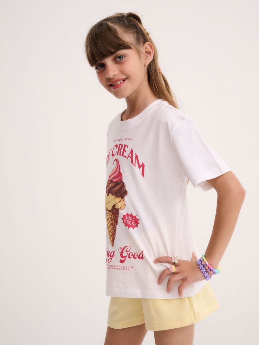 טי-שירט עם הדפס