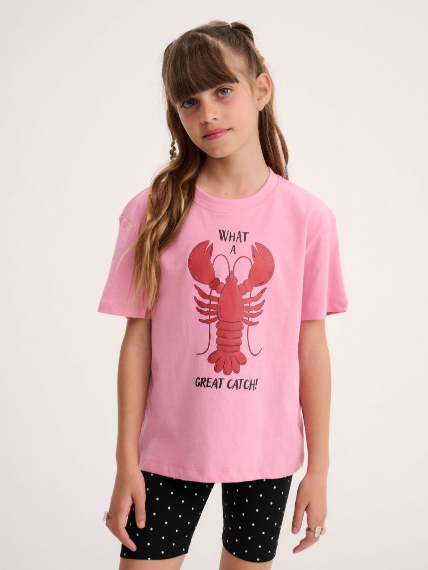 טי-שירט עם הדפס