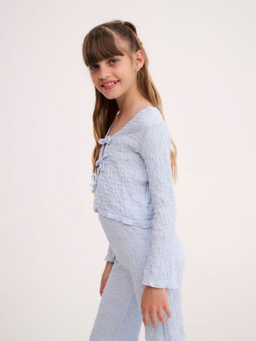 חולצת סריג ארוכה