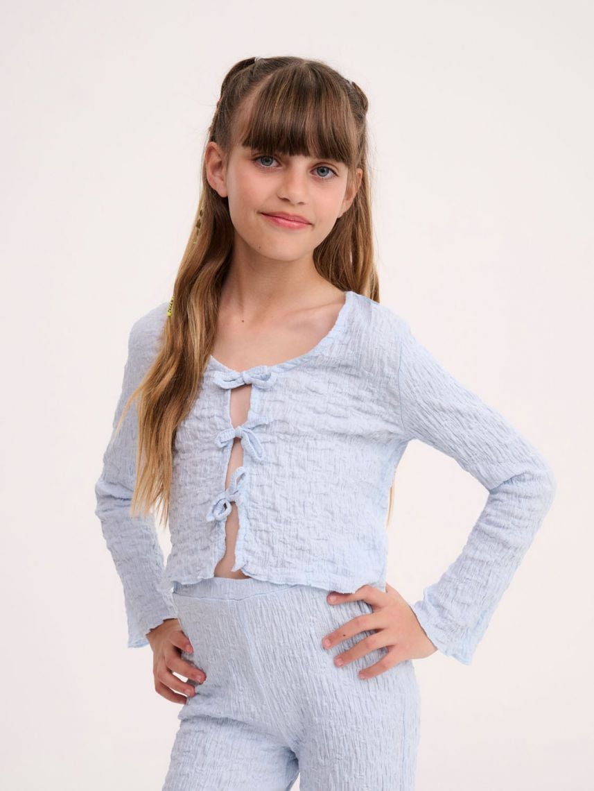 חולצת סריג ארוכה