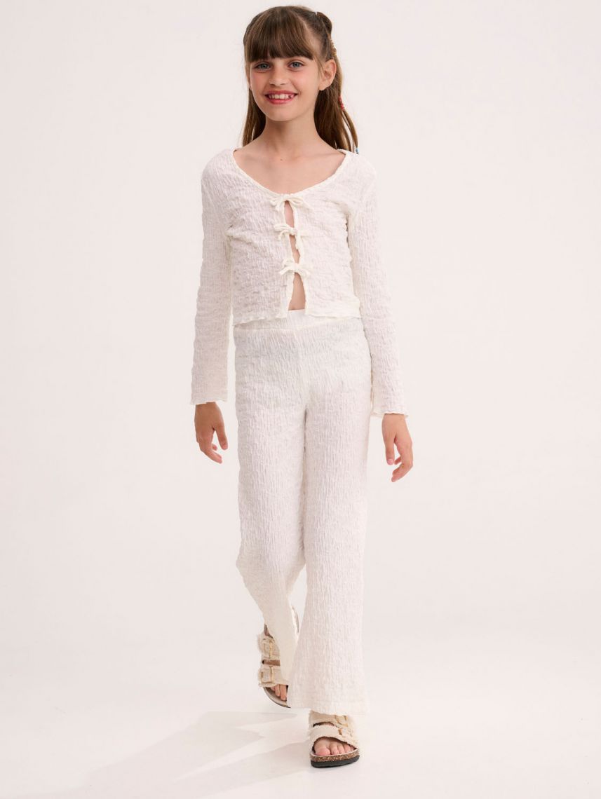 מכנסיים סרוגים ארוכים