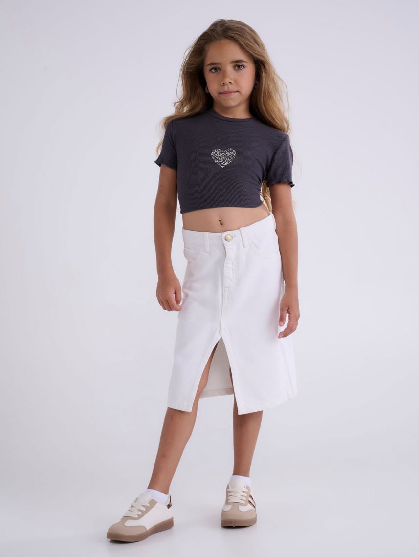 חצאית ג’ינס מידי