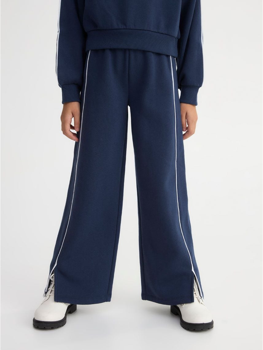 מכנסי פוטר פסים בצדדים