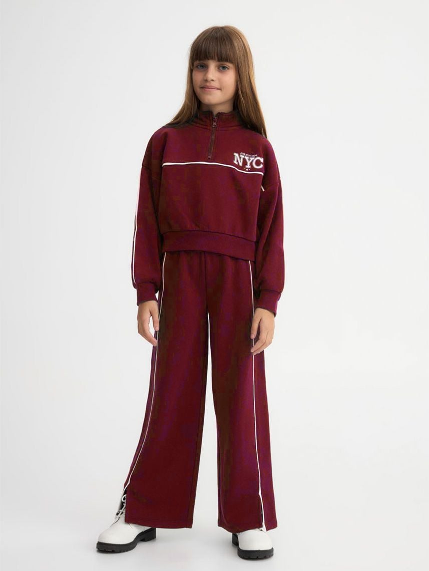 מכנסי פוטר פסים בצדדים