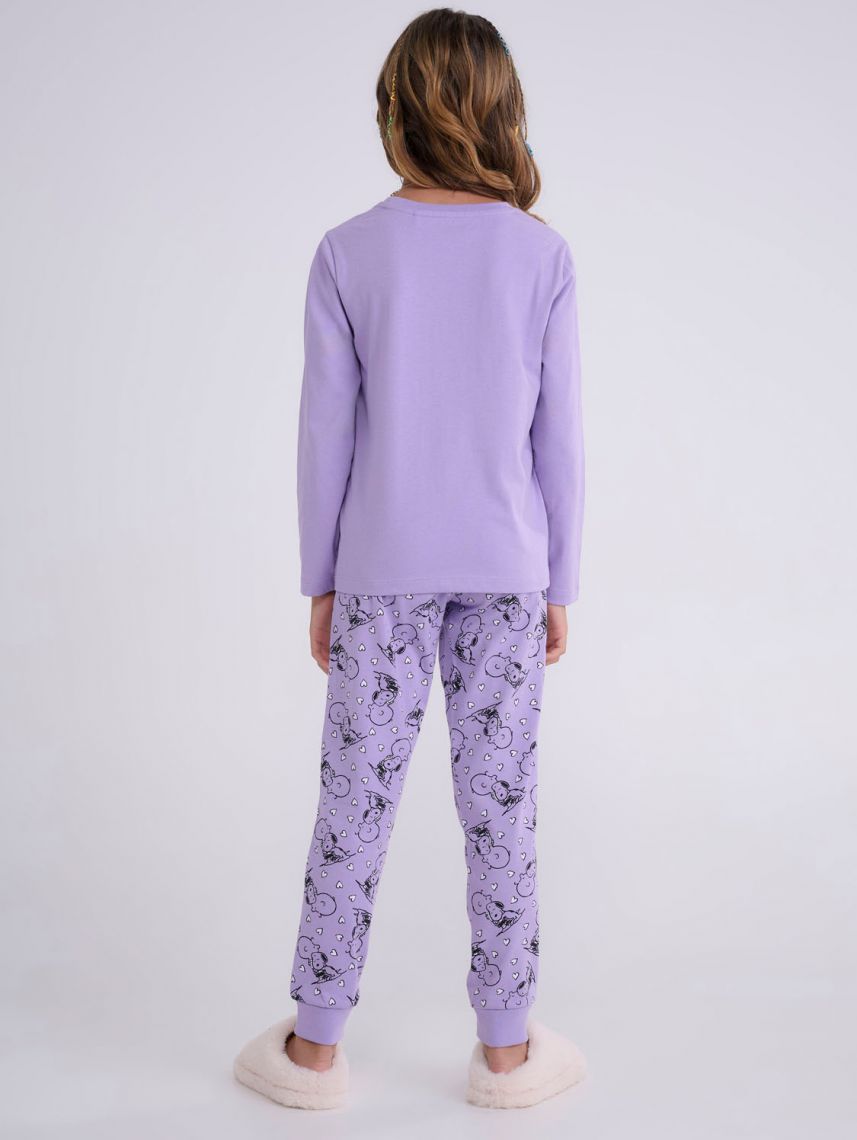 סט פיג’מה ארוכה | Snoopy