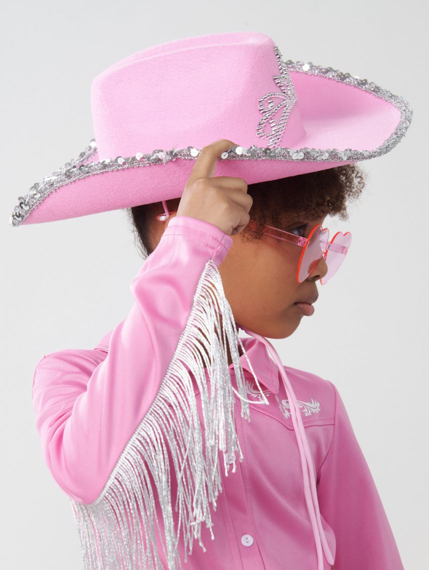 כובע בוקרים ורוד