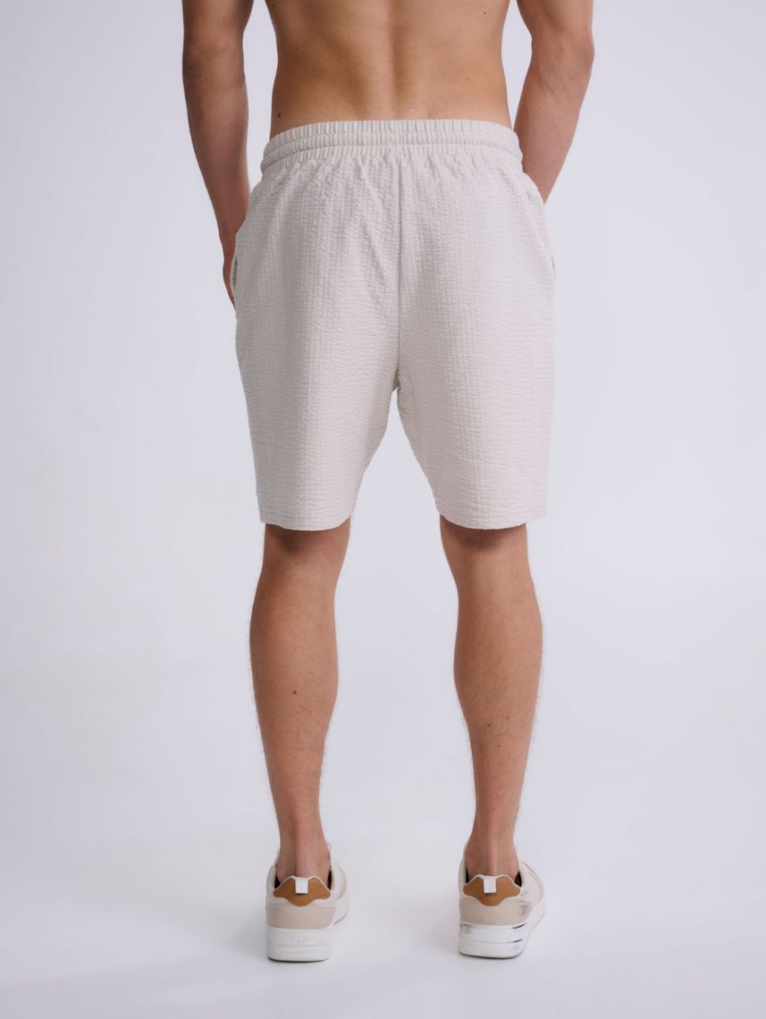 מכנסי אריג קצרים