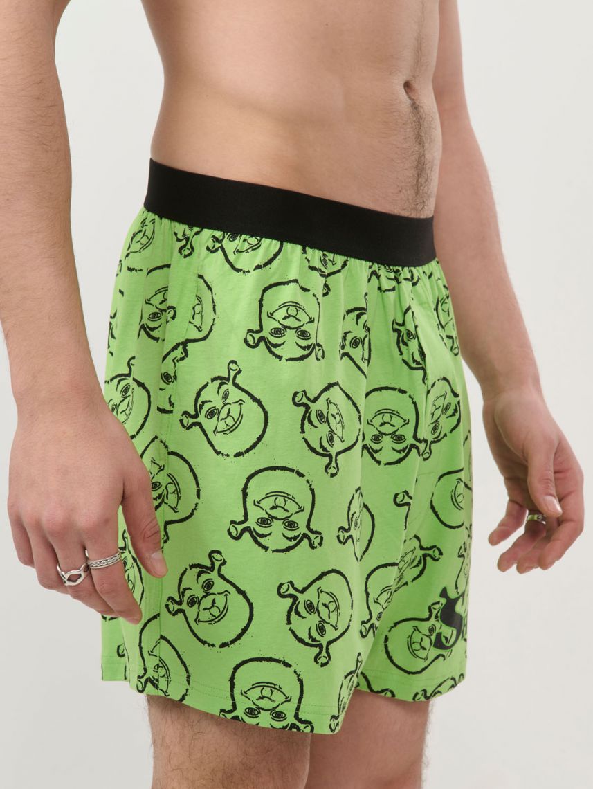 מכנסי פיג’מה קצרים | SHREK