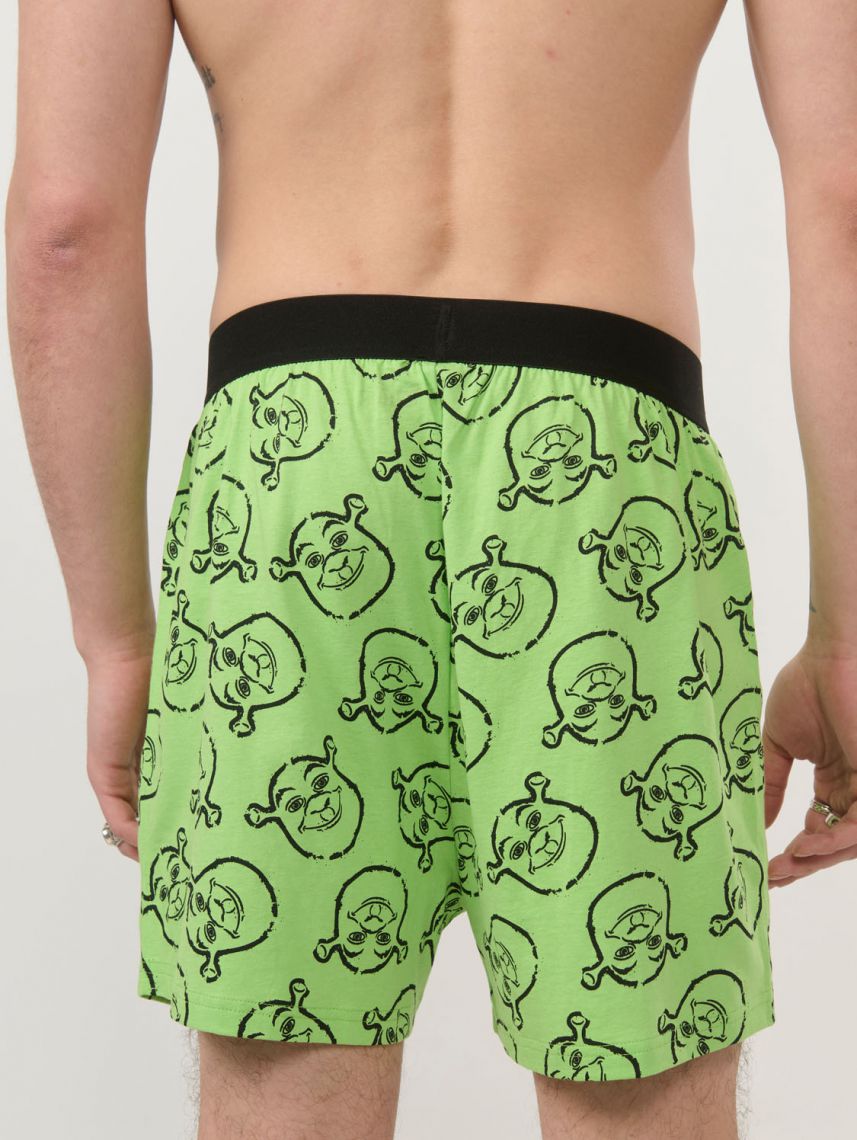 מכנסי פיג’מה קצרים | SHREK