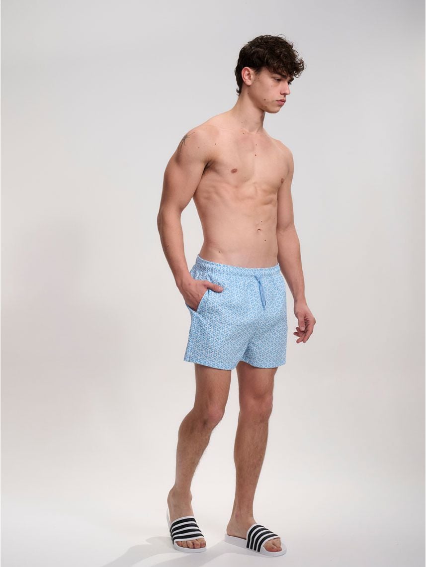 מכנסי בגד ים עם הדפס