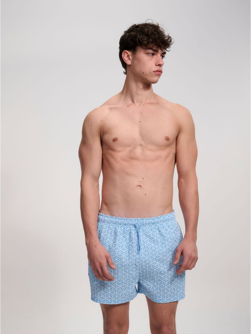 מכנסי בגד ים עם הדפס