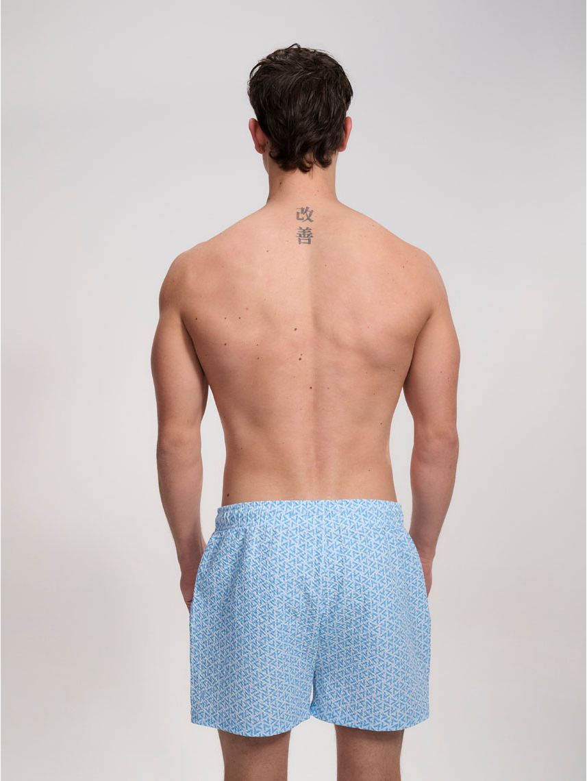 מכנסי בגד ים עם הדפס