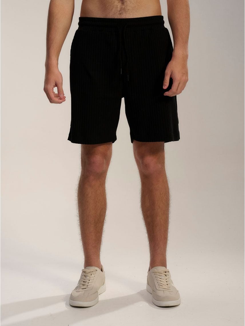 מכנסי סריג קצרים