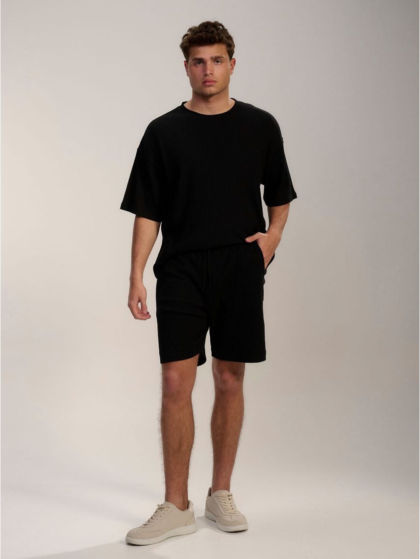 מכנסי סריג קצרים