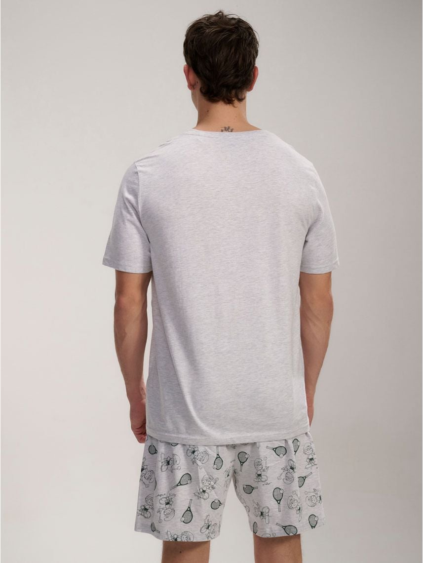 סט פיג’מה קצרה | The Smurfs