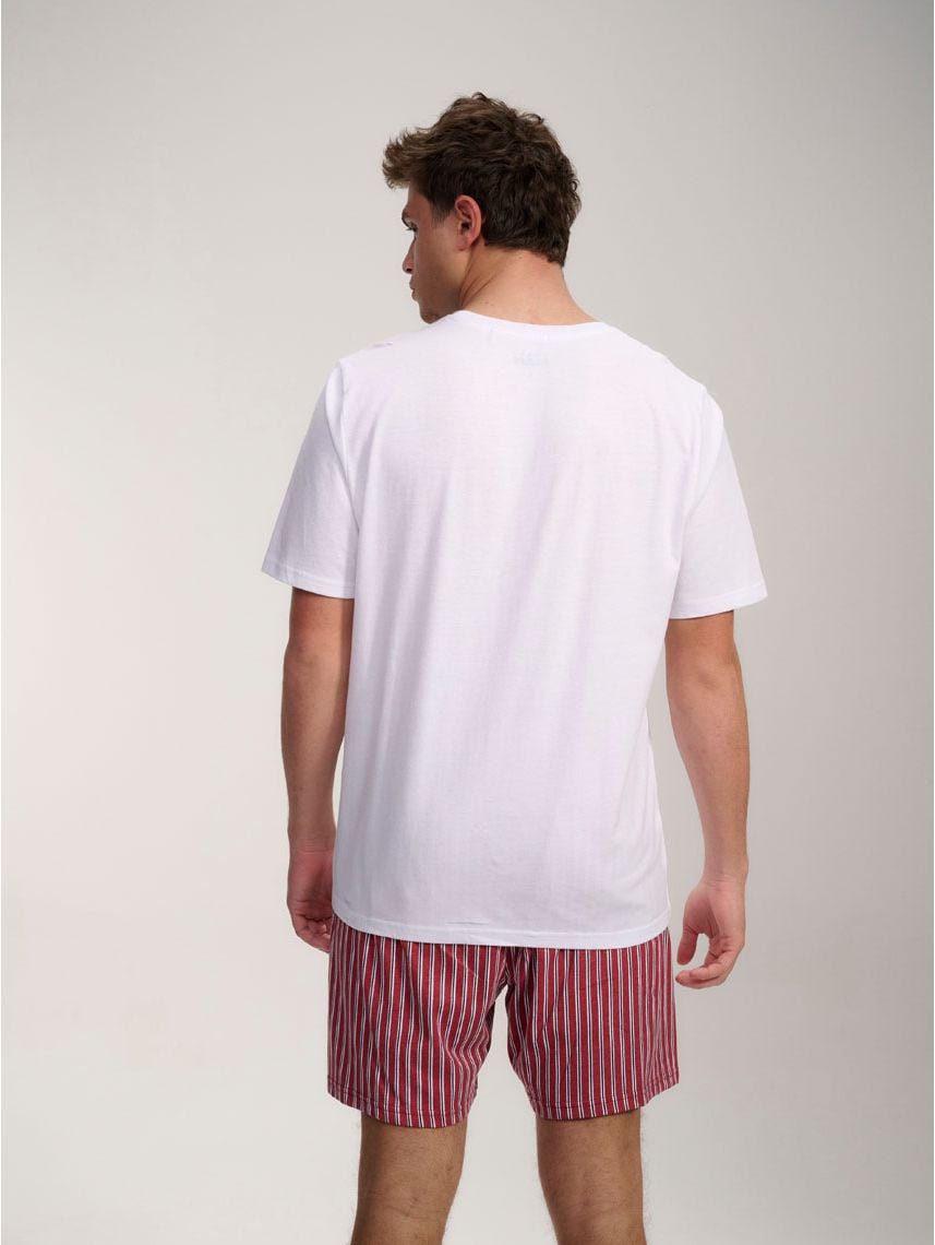 סט פיג’מה קצרה