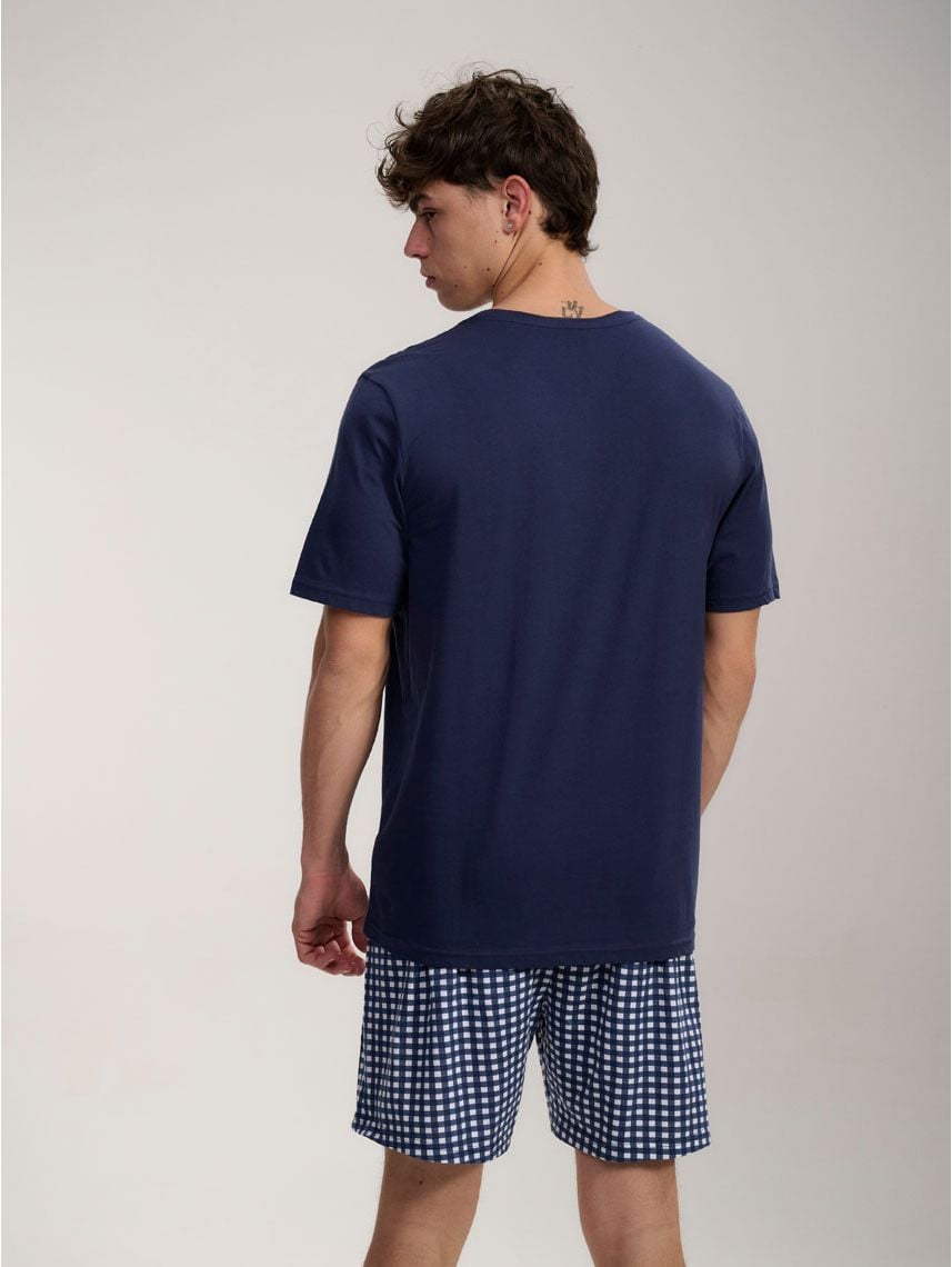 סט פיג’מה קצרה