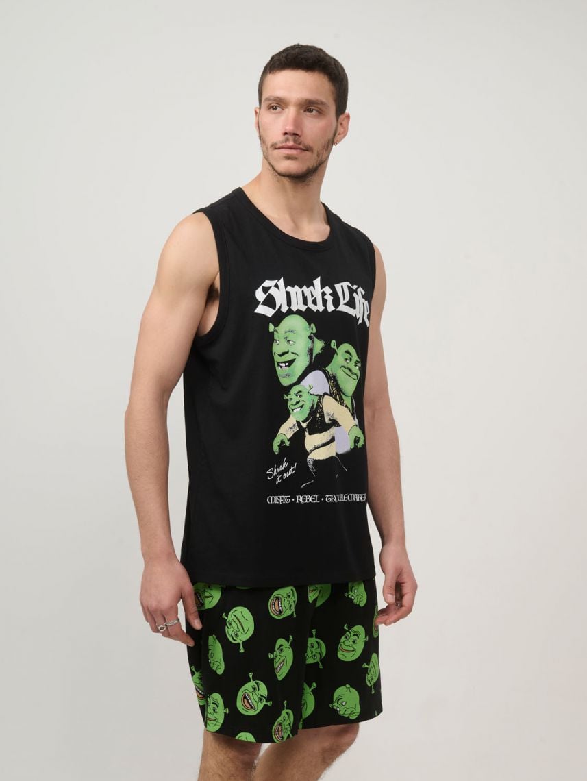 סט פיג’מה קצרה | SHREK