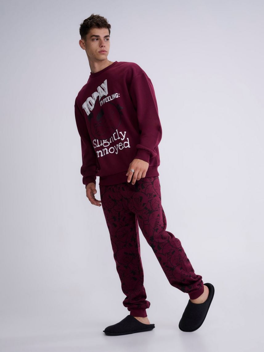 סט פיג’מה ארוכה | Angry Birds