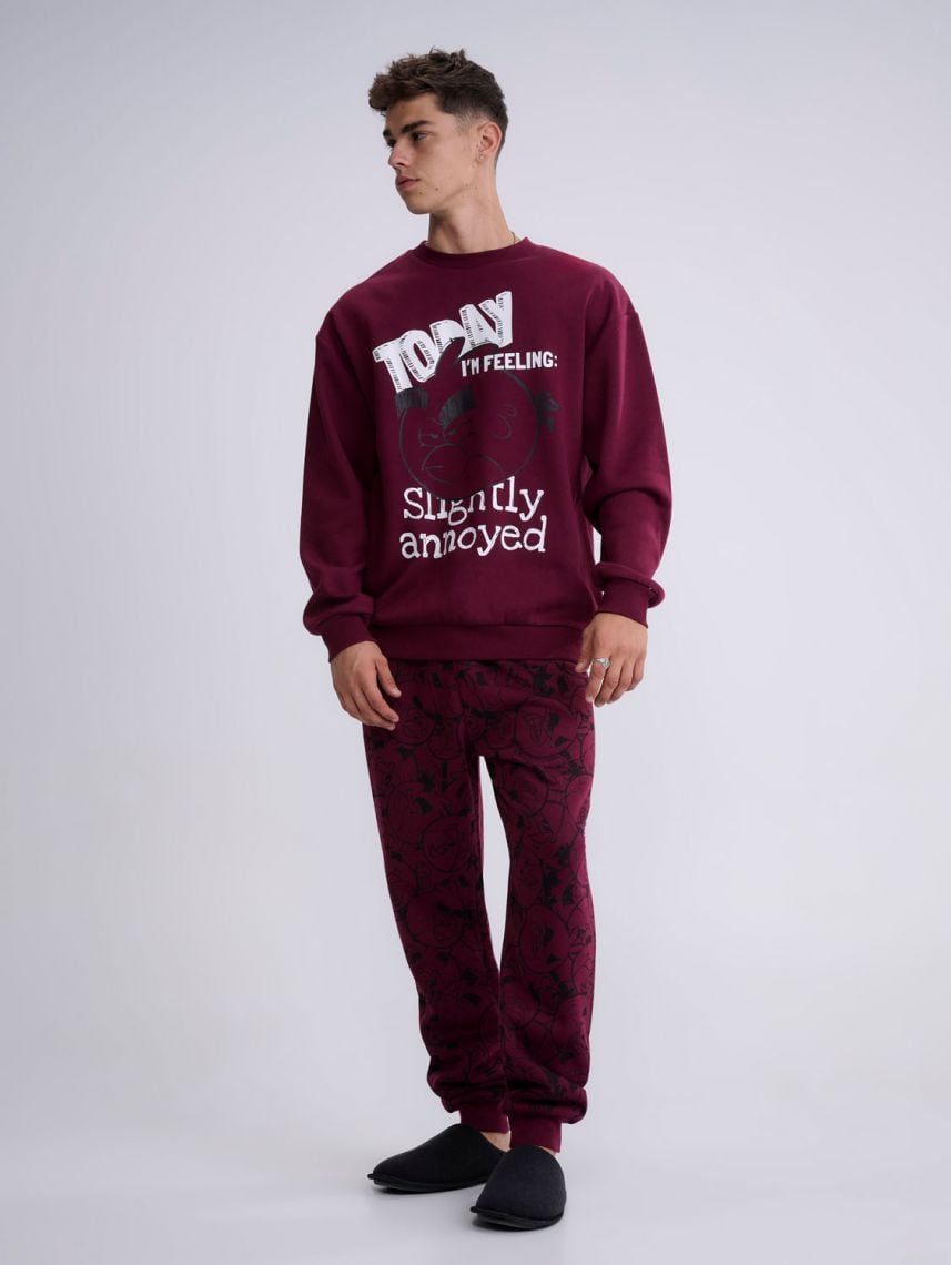 סט פיג’מה ארוכה | Angry Birds