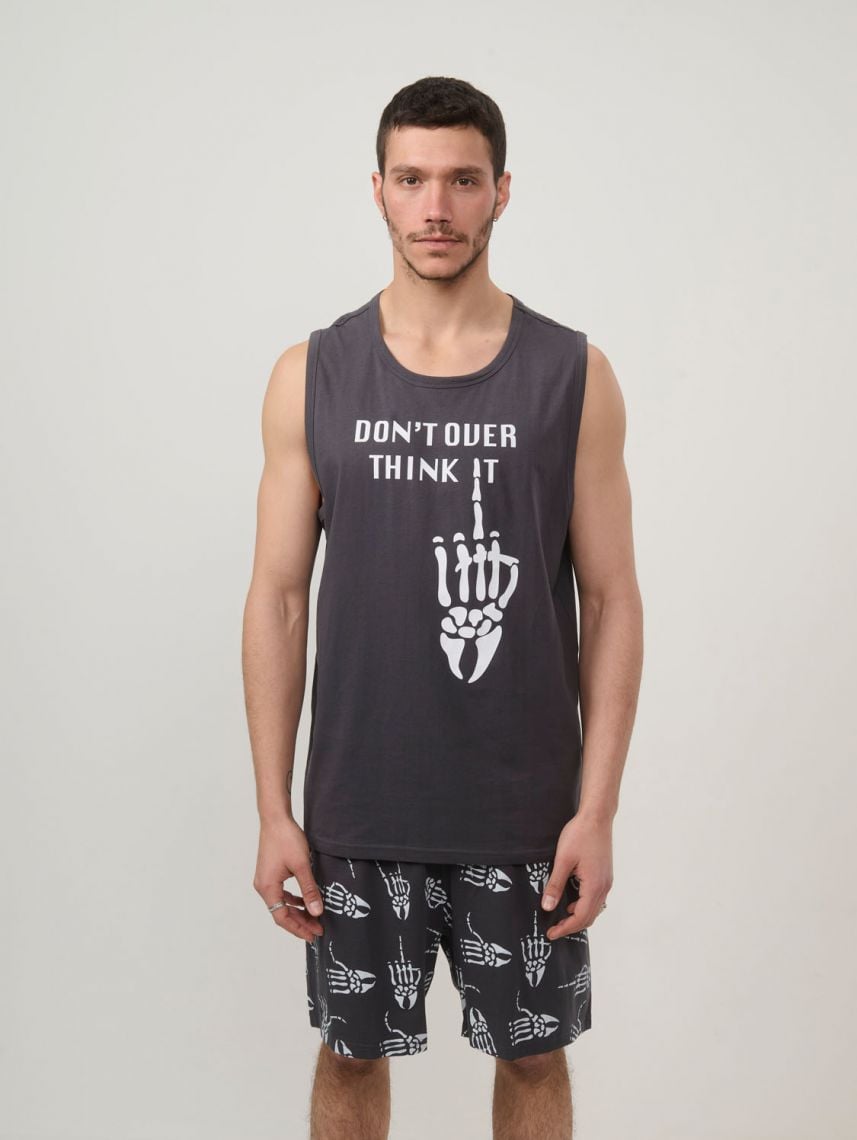 סט פיג’מה קצרה