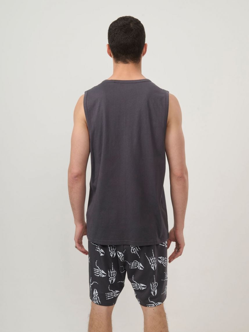 סט פיג’מה קצרה