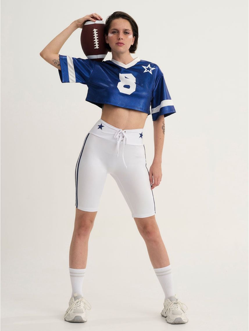 חולצה לתחפושת שחקנית פוטבול