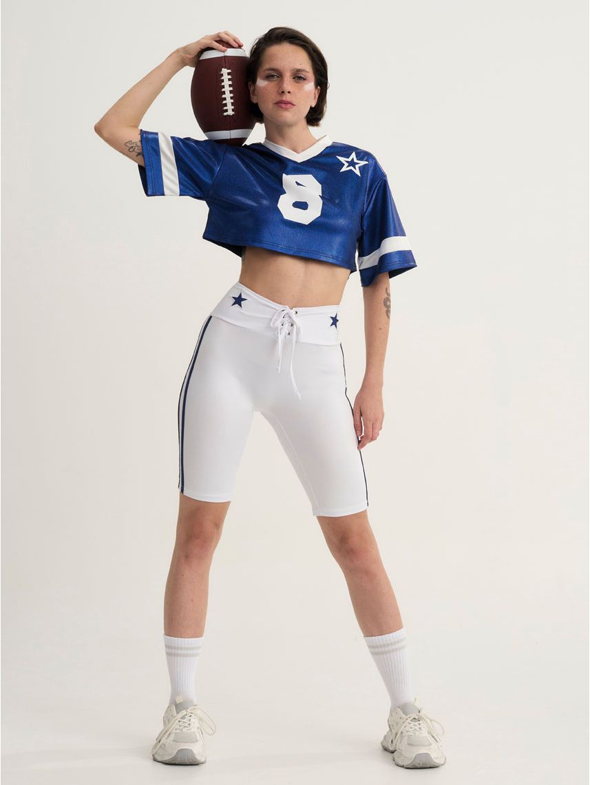 חולצה לתחפושת שחקנית פוטבול