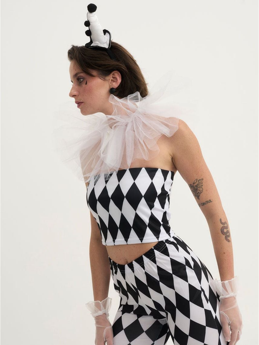 טופ לתחפושת פיירו